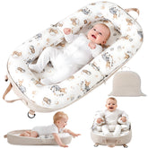 Preciozonal Baby Lounger foldable carry bag for travel convenience.