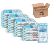 Premium Formulations Shower Solutions bulk pack of 240 wipes enables convenient rinse-free bathing.