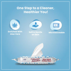 Premium Formulations Shower Solutions can be microwaved for warmer, more comfortable cleansing sessions.
