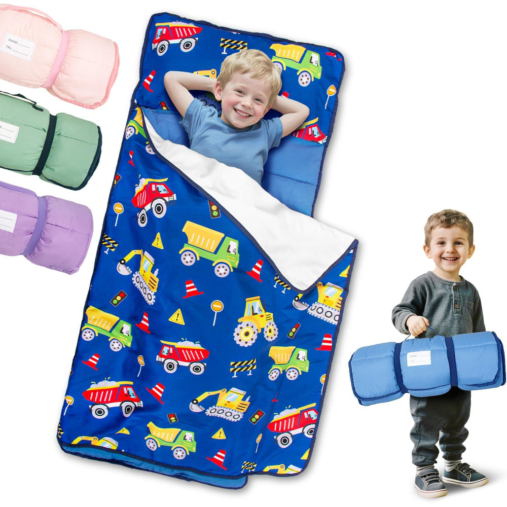 Primlect nap mat with dinosaur design offers cozy naps for toddlers.