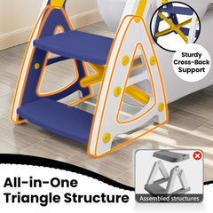 PRIMLECT Potty Seat assembly instructions demonstrate quick, tool-free setup for busy parents