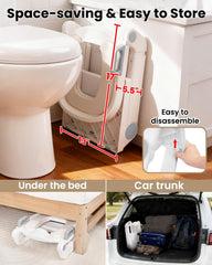 Primlect splash guard keeps bathroom surfaces cleaner