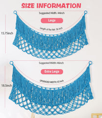 PrimZooty heavy-cotton-cord with metal rings for sturdy hanging.
