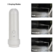 Prinomor dual-spray bidet showing customizable modes for comfort.