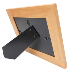 Print Supremacy red alder wood frame, USA-engraved, protects memories