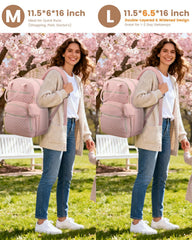 Pritent diaper bag backpack with organized pockets makes on the go items easy to grab