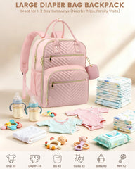Pritent diaper bag backpack pacifier case keeps tiny items tidy and accessible