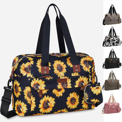 Pritent Diaper Bag Tote front view with roomy main compartment for quick access