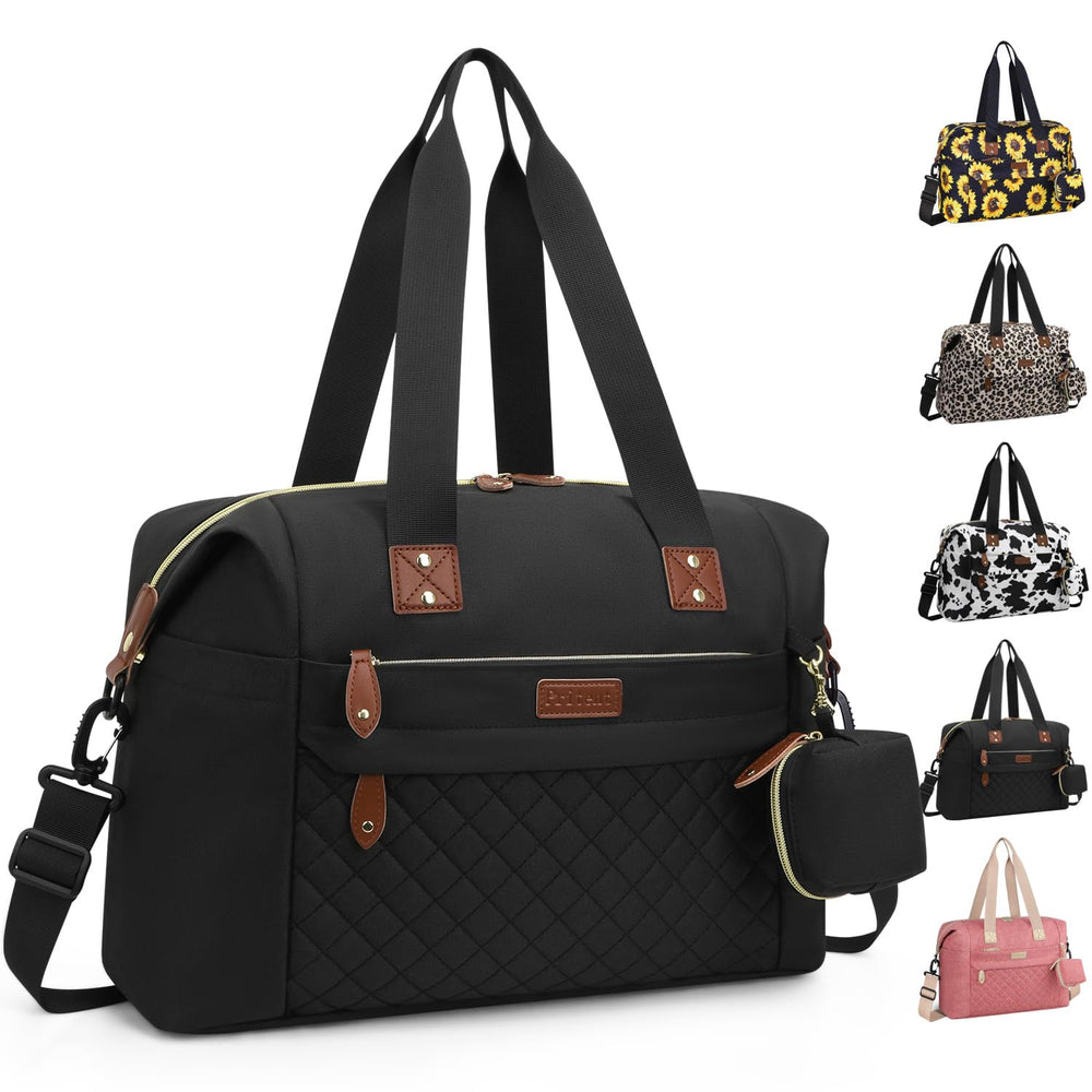 Pritent diaper bag tote pacifier case keeps baby essentials organized on the go.