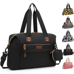Pritent diaper bag tote pacifier case keeps baby essentials organized on the go.