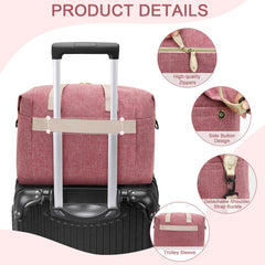 Waterproof polyester material of Pritent Diaper Tote protects contents outdoors