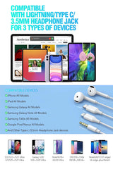 Prnaiev audio splitter enables simultaneous listening with a partner.