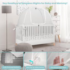 Pro Baby Safety safety latch feature adds extra security.