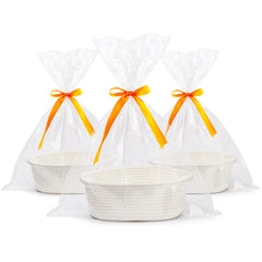 Pro Goleem three-piece Easter basket set with handles for gifting