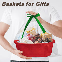 Pro Goleem bedside organizer basket keeping essentials neat and within reach.