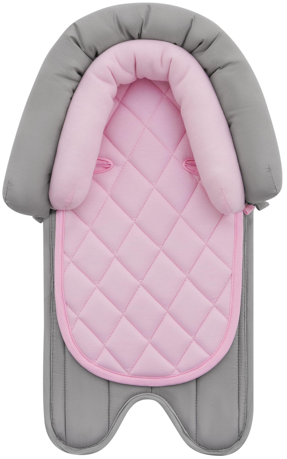 Pro Goleem infant head support for car seat with plush comfort and neck stabilization