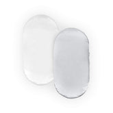 Pro Goleem satin bassinet sheet in white and gray shows a soft texture ideal for baby hair care.