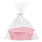 Pro Goleem small woven basket with gift bags for ready-to-gift presentation