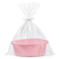 Pro Goleem small woven basket with gift bags for ready-to-gift presentation