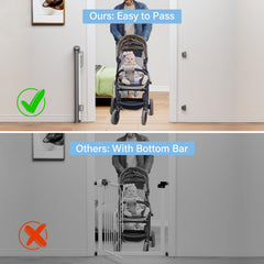 Probebi retractable-gate-stairs-installation enables secure stair access.