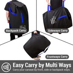 ProFaster backpack straps improve carry comfort for travel with kids