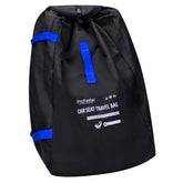 ProFaster car seat travel bag blue, universal fit for most seats and easy handling