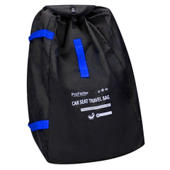 ProFaster car seat travel bag blue, universal fit for most seats and easy handling