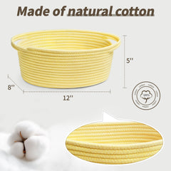 Pro Goleem durable cotton rope weave highlights sturdy construction for long-term use.