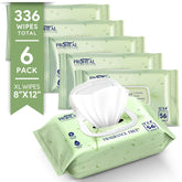 ProHeal X Large Wet Wipes packaging in a six-pack for convenient care