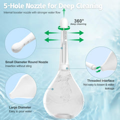 PropoDusche five-spout anal douche offers versatile cleansing options.