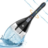 PropoDusche automatic enema douche spray demonstrates precise delivery for gentle cleansing.
