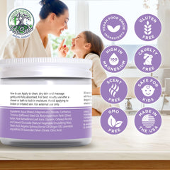 ProSeed organic shea butter detail emphasizes rich skin nourishment.