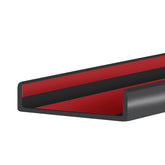 Protalwell edge trim 20ft black for durable wood edge protection.