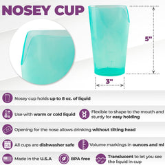 Providence Spillproof Nosey Cup 8oz in kitchen with dishwasher-safe design
