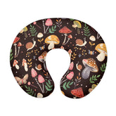 Psesaysky cute mushroom nursing pillow cover with a cozy feeding-friendly pattern.