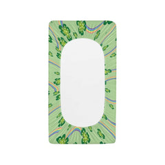 Psesaysky waterproof changing pad cover keeps surfaces dry during diaper changes.