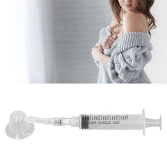Pssopp nipple corrector device side view highlights slim profile for discreet daily wear.