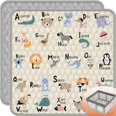 Ptcide Baby Play Mat 50x50 top view, ideal for safe, spacious floor play.