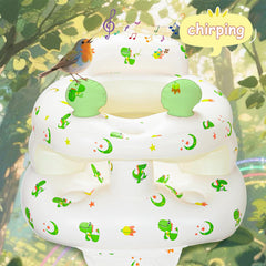ptlruzk inflatable baby seat anti-tip design for stable learning