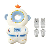 Pucmaoci baby head protector backpack astronaut front view for safer play