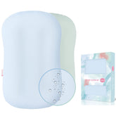 Pucmaoci baby lounger cover in blue-green for cozy, skin-friendly comfort.