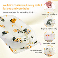 Pucmaoci cotton baby cover pineapple is hypoallergenic and gentle