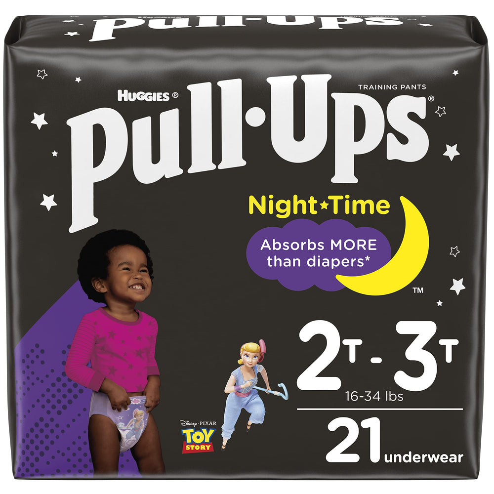 Pull-Ups Nighttime girls front Bo Peep design for dry-night learning