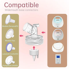 PUMPMOM-US backflow protector base with BPA-free, sterilizable components