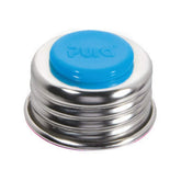 Pura Stainless Universal Lid with zero-plastic design for safer bottle use.