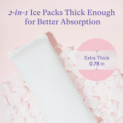 PurComfy 2-in-1 postpartum pads activation showing cooling to start.