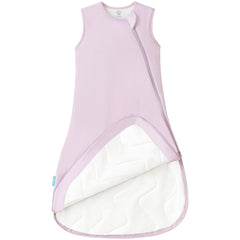 PurComfy extra-long sleep sack on toddler with full-length zipper for easy dressing.