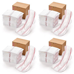 PurComfy postpartum pads with wings in sealed packaging for secure protection
