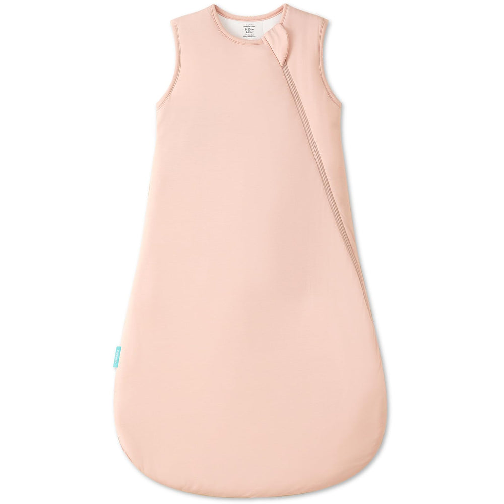 PurComfy Quilted Sleep Sack front view in blush, cozy warmth for baby