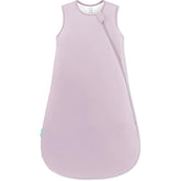PurComfy quilted sleep sack in lilac provides warm, secure nights for baby.